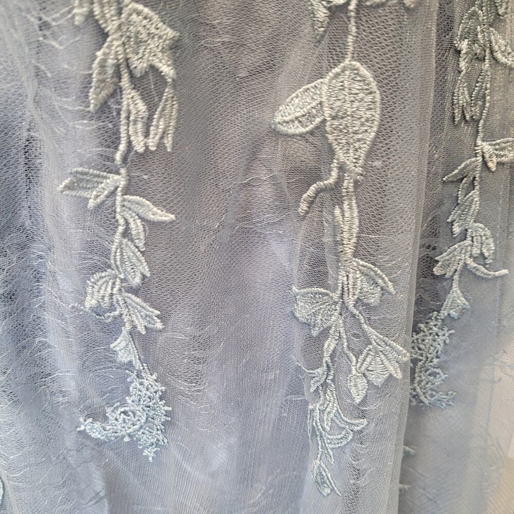 NWT Sky Blue Formal Gown Prom Dress Wedding Party Bridesmaid MOTB - Picture 8 of 15